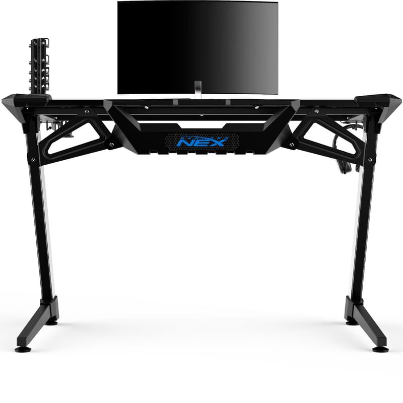 Компьютерный стол DXRacer Nex Edition, Black/White (GD/N001/NS-1) - фото #6, Technodom.kz Компьютерный стол DXRacer Nex Edition, Black/White (GD/N001/NS-1) - фото #6, Technodom.kz