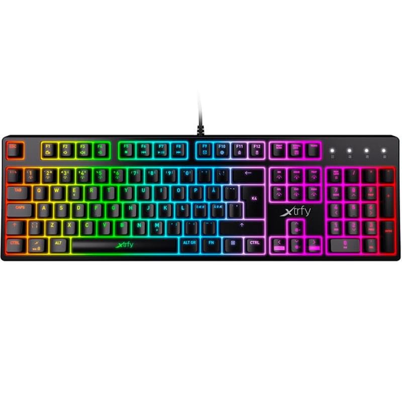 Игровая клавиатура Xtrfy K4 RGB - Kailh Red, Black (XG-K4-RGB-R-RUS) - фото #0, Technodom.kz