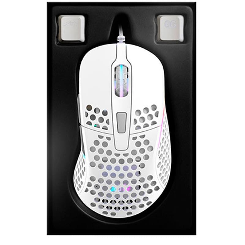Игровая мышь Xtrfy M4 RGB, White (XG-M4-RGB-WHITE) - фото #4, Technodom.kz