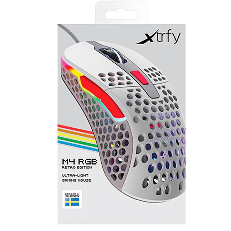 Игровая мышь Xtrfy M4 RGB, Retro (XG-M4-RGB-RETRO) - фото #5, Technodom.kz