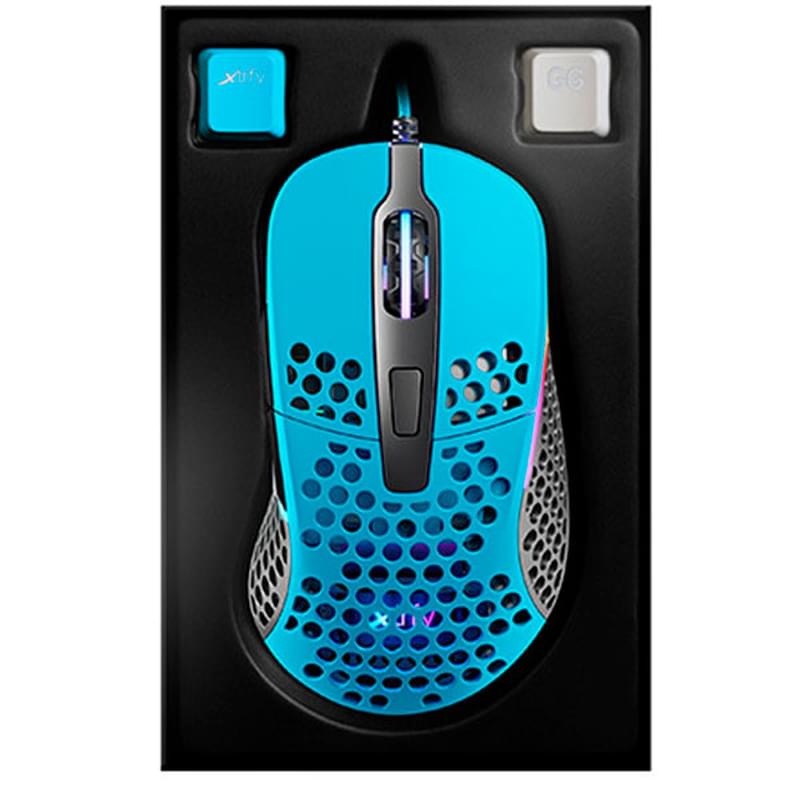 Игровая мышь Xtrfy M4 RGB, Blue (XG-M4-RGB-BLUE) - фото #4, Technodom.kz