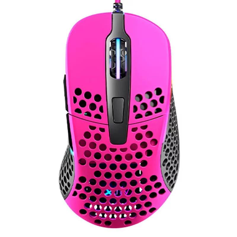 Xtrfy M4 RGB Ойын тінтуірі, Pink (XG-M4-RGB-PINK) - фото #0, Technodom.kz