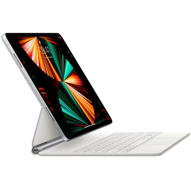 Apple Magic Keyboard White iPad Pro 12,9 2021 арналған сымсыз пернетақтасы (MJQL3RS/A) - фото #1, Technodom.kz