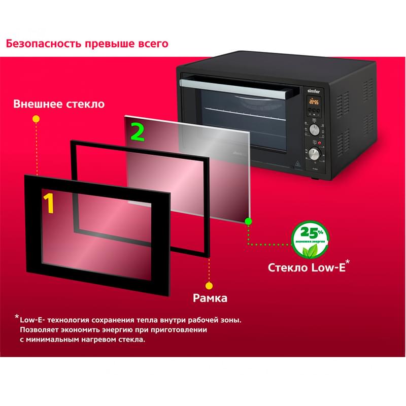 Электропечь Simfer M-4555 - фото #8, Technodom.kz