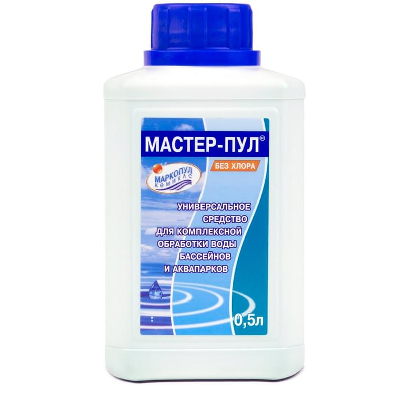 Универсальное бесхлорное жидкое средство МАСТЕР-ПУЛ 500мл - фото #0, Technodom.kz