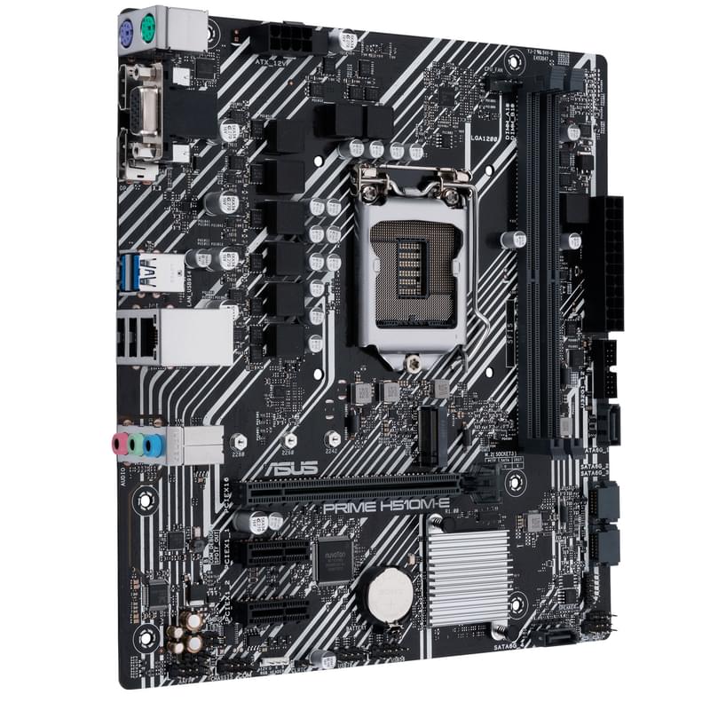 Материнская плата Asus PRIME H510M-E LGA1200 2DDR4 PCI-E 1x16 2x1 (HDMI+DP+VGA) mATX - фото #1, Technodom.kz Материнская плата Asus PRIME H510M-E LGA1200 2DDR4 PCI-E 1x16 2x1 (HDMI+DP+VGA) mATX - фото #1, Technodom.kz