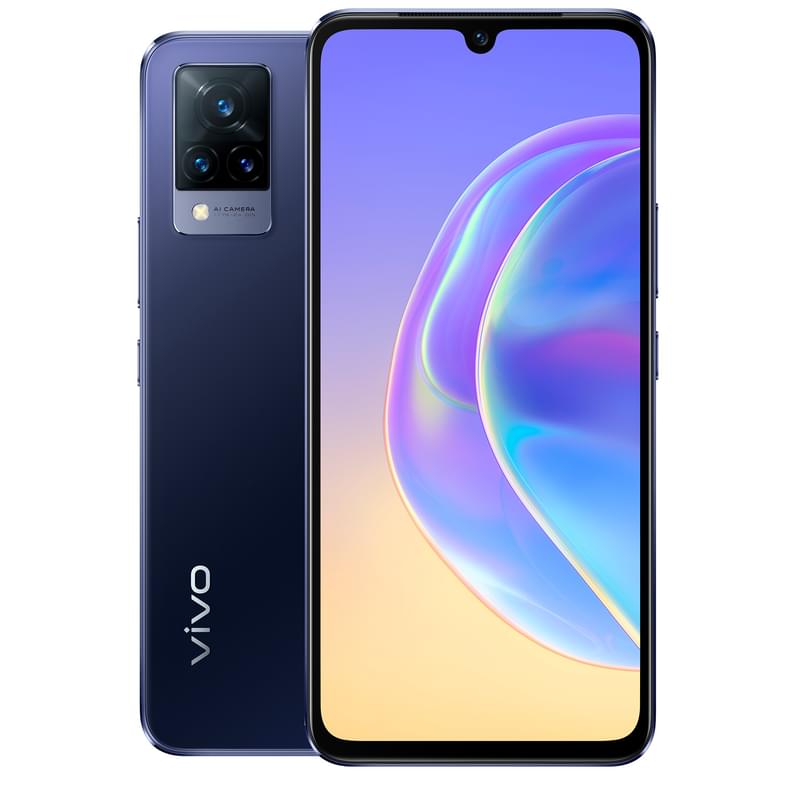 Смартфон Vivo V21 8/128GB Dusk Blue - фото #0, Technodom.kz