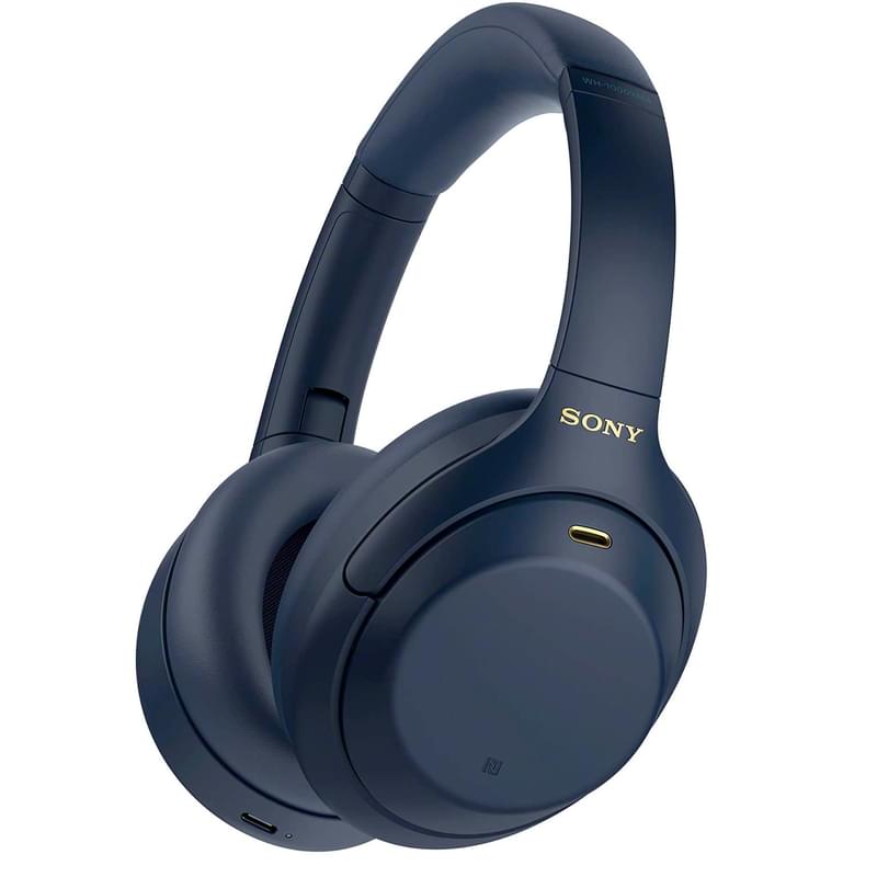 Наушники Накладные Sony Bluetooth WH-1000XM4, Blue - фото #0, Technodom.kz