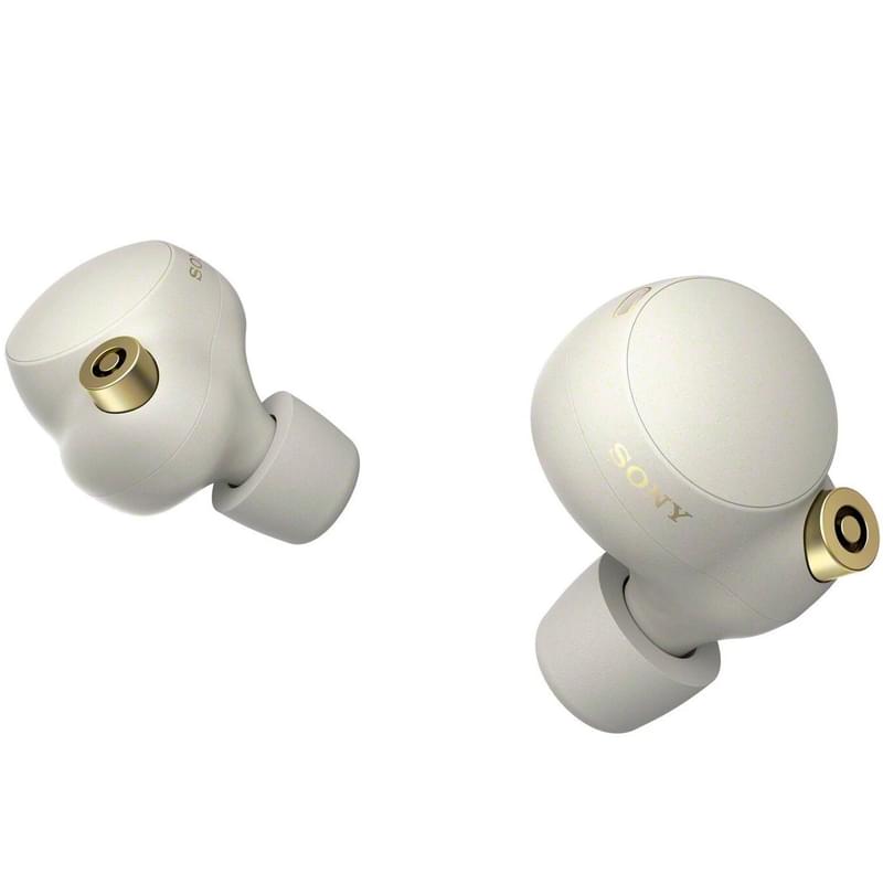 Наушники Вставные Sony Bluetooth WF-1000XM4, Silver - фото #4, Technodom.kz