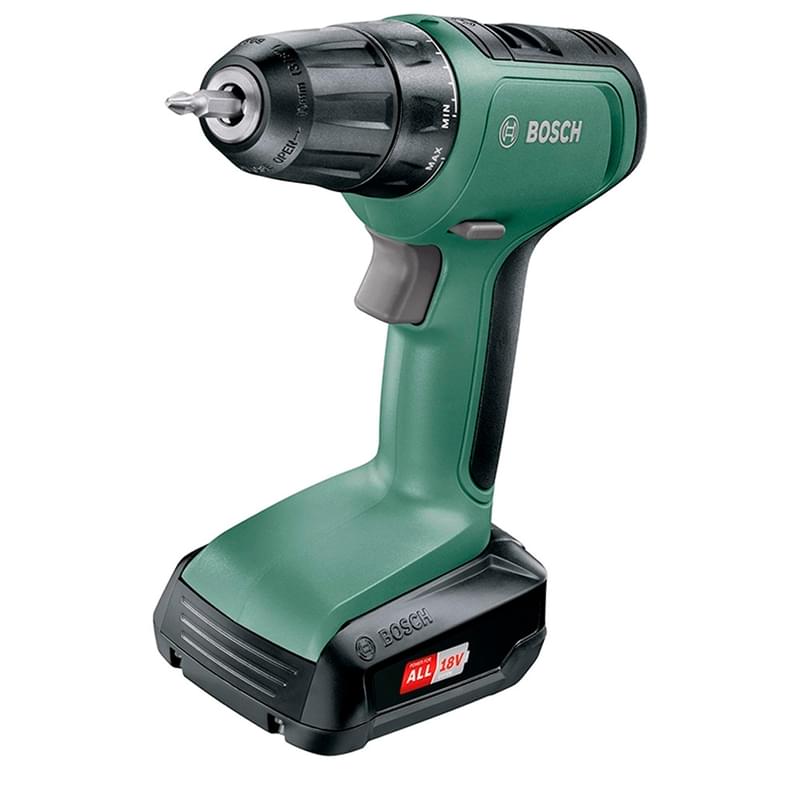 Дрель-шуруповерт  Bosch UniversalImpact 18 аккумуляторная 2 акк (06039C8101) - фото #0, Technodom.kz