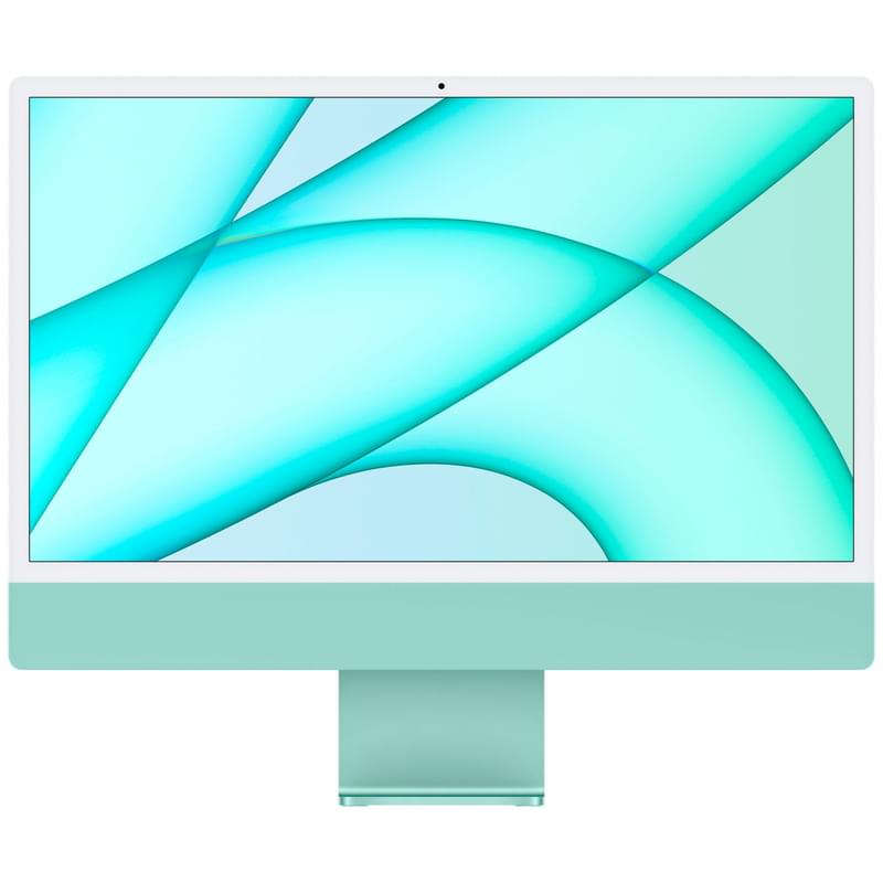 Apple iMac 24 Green Моноблогы (M1-8-256-MOS-4,5K) (MGPH3RU/A) - фото #0, Technodom.kz
