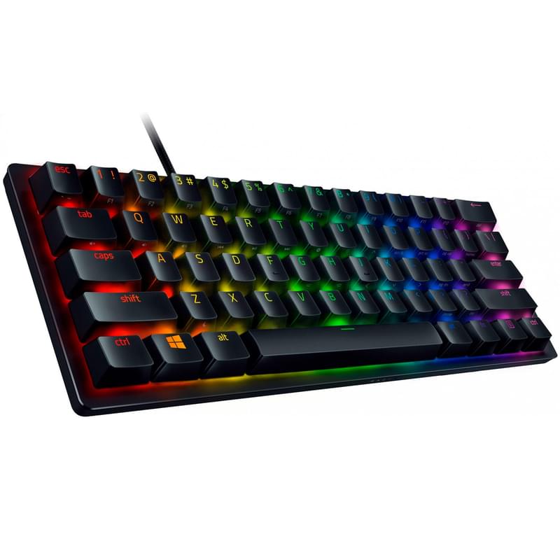 Игровая клавиатура Razer Huntsman Mini - Purple Switch, Black (RZ03-03391500-R3R1) - фото #1, Technodom.kz