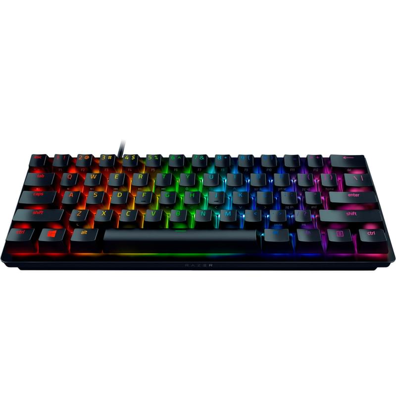 Игровая клавиатура Razer Huntsman Mini - Purple Switch, Black (RZ03-03391500-R3R1) - фото #3, Technodom.kz