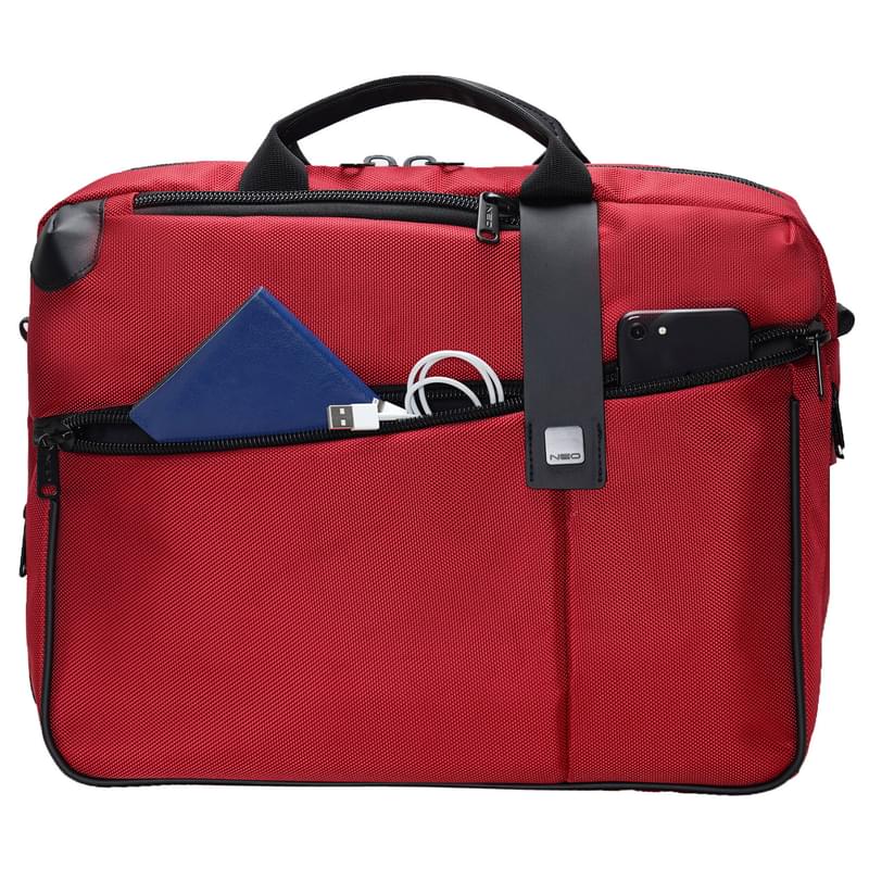 Сумка для ноутбука 15.6" NEO NEK-005, Red (NEK-005R) - фото #2, Technodom.kz