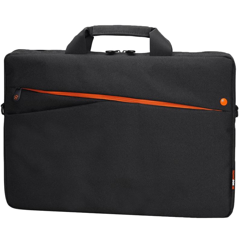 Сумка для ноутбука 15.6" Technodom TD-007, Black/Orange (TD-007BO) - фото #1, Technodom.kz