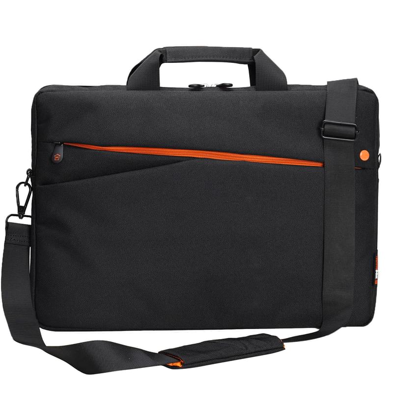 Сумка для ноутбука 15.6" Technodom TD-007, Black/Orange (TD-007BO) - фото #5, Technodom.kz
