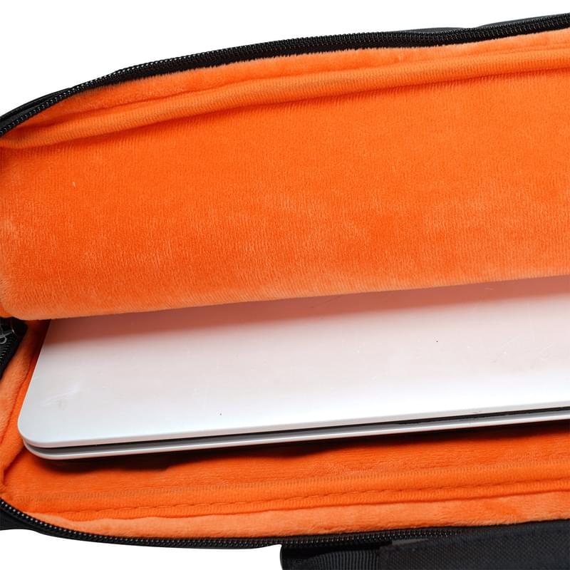 Сумка для ноутбука 15.6" Technodom TD-007, Black/Orange (TD-007BO) - фото #6, Technodom.kz