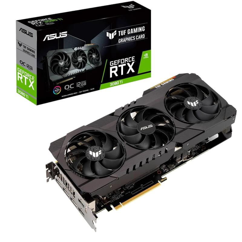 Видеокарта Asus TUF RTX 3080Ti GAMING OC 12GB 384bit/G6X (2HDMI+3DP)(TUF-RTX3080TI-O12G-GAMING) - фото #10, Technodom.kz Видеокарта Asus TUF RTX 3080Ti GAMING OC 12GB 384bit/G6X (2HDMI+3DP)(TUF-RTX3080TI-O12G-GAMING) - фото #10, Technodom.kz