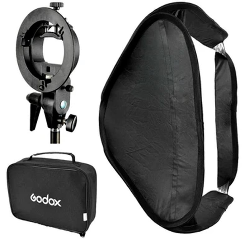 Софтбокс Godox SFUV5050 для накамерных вспышек - фото #0, Technodom.kz