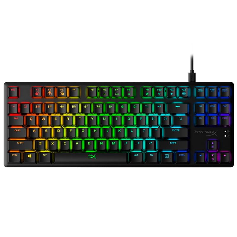 Игровая клавиатура HyperX Alloy Origins Core - Blue Switch (HX-KB7BLX-RU) - фото #0, Technodom.kz