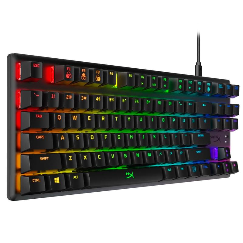 Игровая клавиатура HyperX Alloy Origins Core - Blue Switch (HX-KB7BLX-RU) - фото #1, Technodom.kz