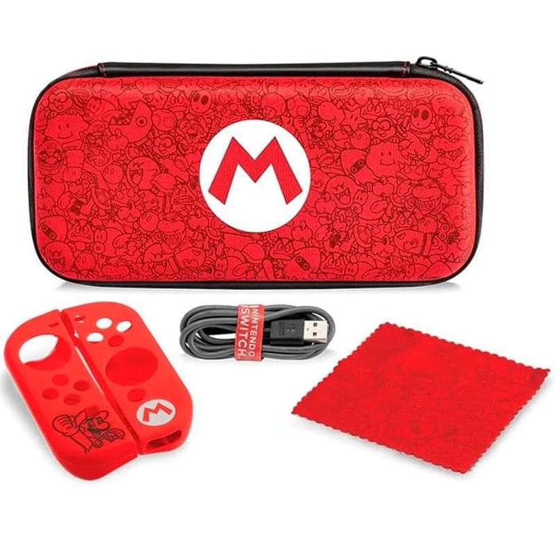 Чехол Nintendo Switch Mario Remix и набор аксессуаров (500-120-EU) - фото #0, Technodom.kz