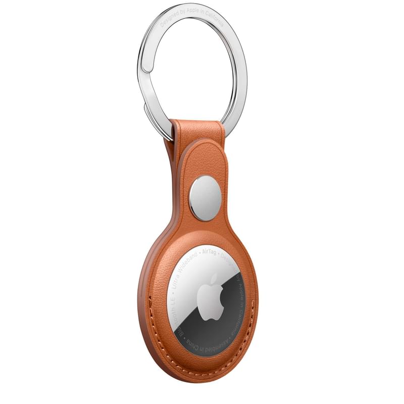 Кожанный брелок для AirTag Leather Key Ring, Saddle Brown - фото #2, Technodom.kz Кожанный брелок для AirTag Leather Key Ring, Saddle Brown - фото #2, Technodom.kz