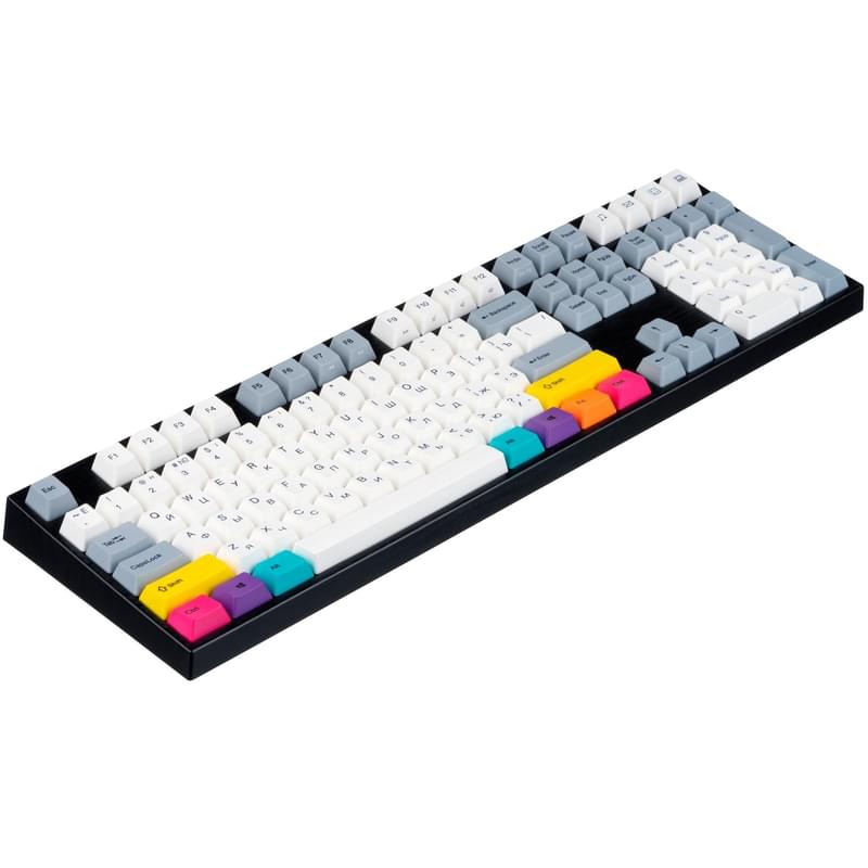 Varmilo VA108M CMYK - Cherry MX Blue (VA108MC2W/LLK12RB) ойын пернетақтасы - фото #1, Technodom.kz