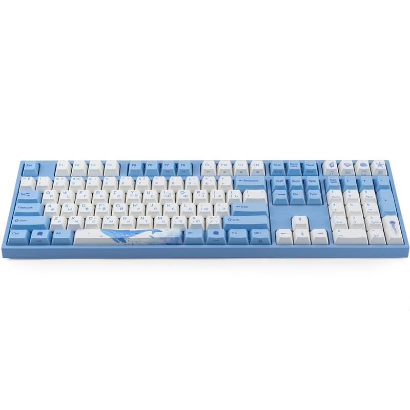Игровая клавиатура Varmilo VA108M Sea Melody - Cherry MX Red (VA108MR2W/WBPE7HR) - фото #1, Technodom.kz