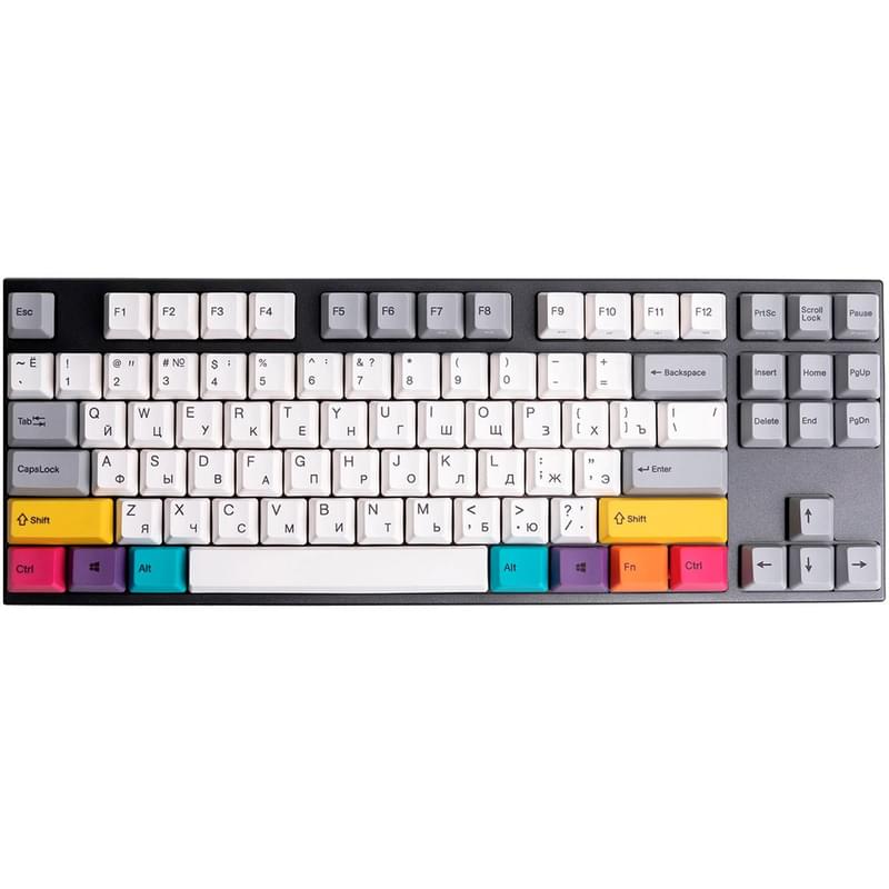 Varmilo VA87M CMYK TKL - Cherry MX Red (VA87MR2W/LLK12RB) ойын пернетақтасы - фото #0, Technodom.kz