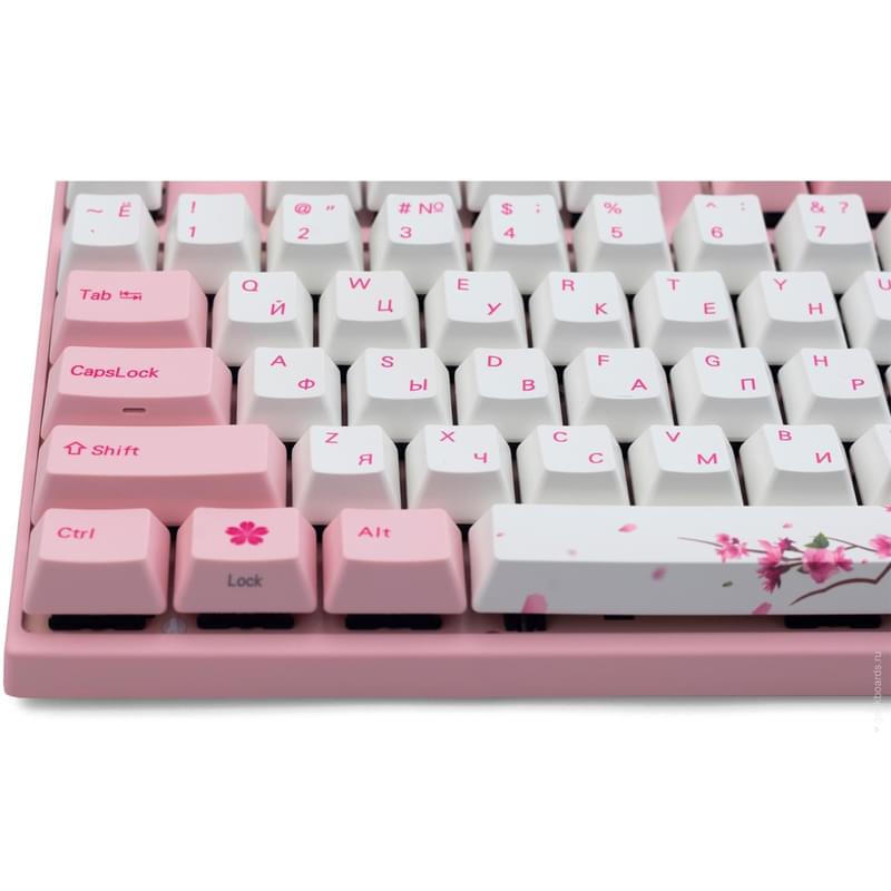 Игровая клавиатура Varmilo VA87M Sakura TKL - Cherry MX Blue (VA87MC2P/PP88RA) - фото #8, Technodom.kz