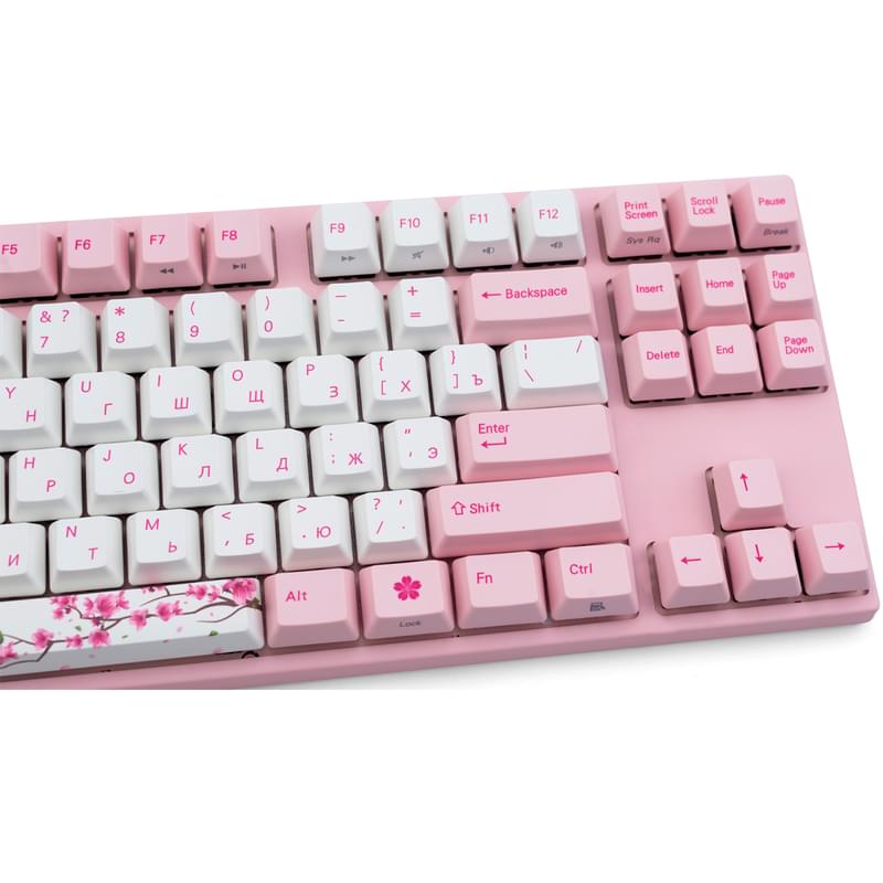Игровая клавиатура Varmilo VA87M Sakura TKL - Cherry MX Speed Silver (VA87MS2P/PP88RA) - фото #9, Technodom.kz