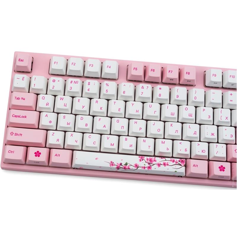 Игровая клавиатура Varmilo VA87M Sakura TKL - Cherry MX Speed Silver (VA87MS2P/PP88RA) - фото #10, Technodom.kz