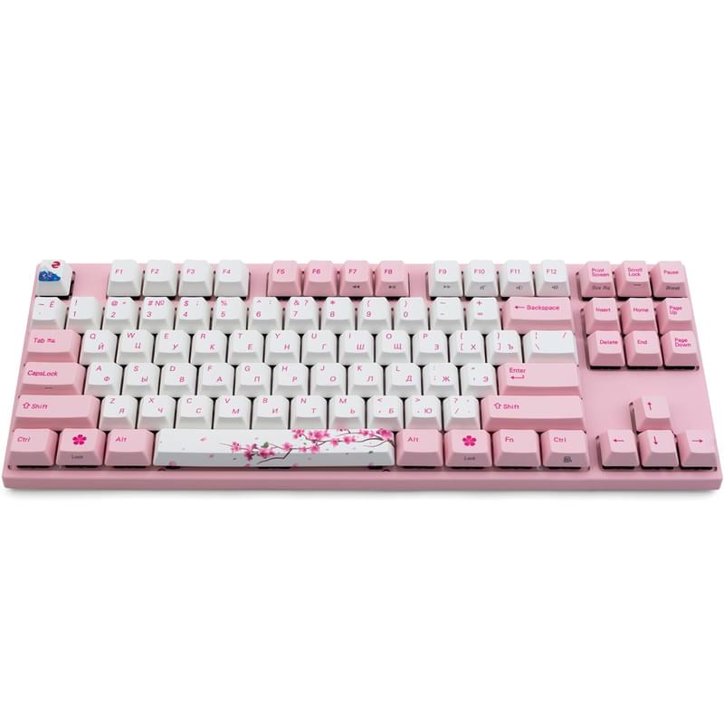 Игровая клавиатура Varmilo VA87M Sakura TKL - Cherry MX Speed Silver (VA87MS2P/PP88RA) - фото #1, Technodom.kz