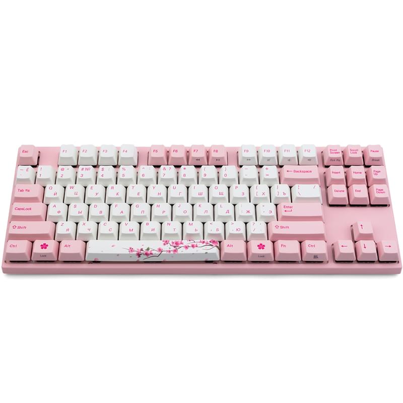 Игровая клавиатура Varmilo VA87M Sakura TKL - Cherry MX Speed Silver (VA87MS2P/PP88RA) - фото #2, Technodom.kz