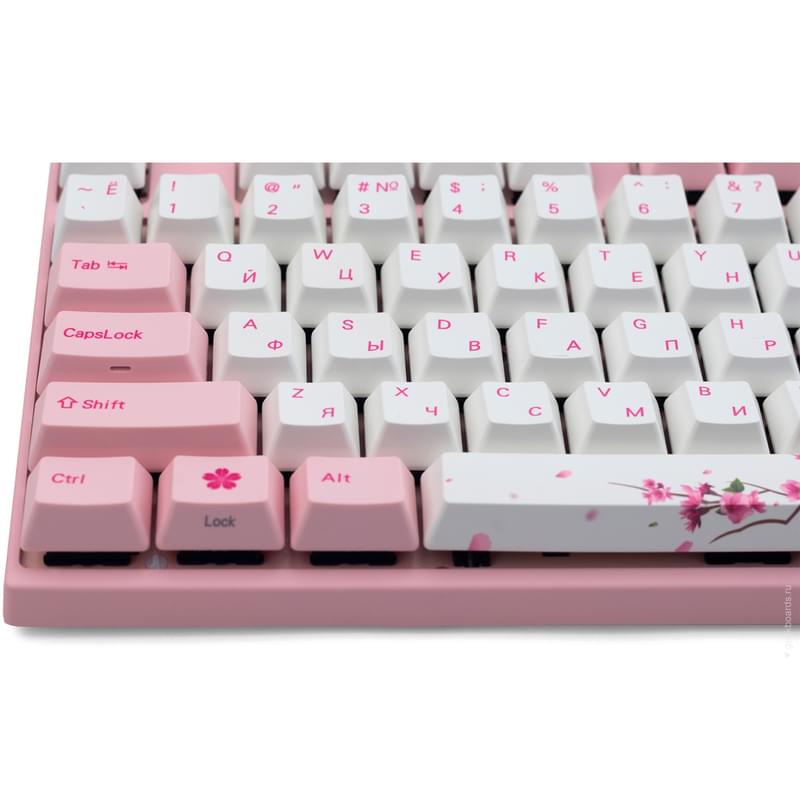 Игровая клавиатура Varmilo VA87M Sakura TKL - Cherry MX Speed Silver (VA87MS2P/PP88RA) - фото #8, Technodom.kz