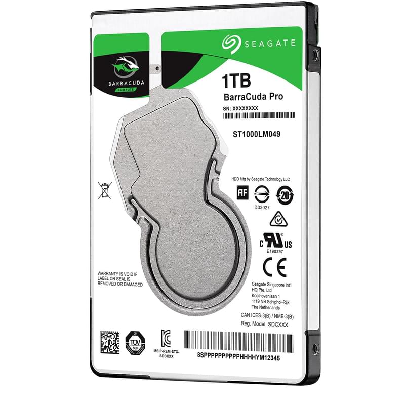 Внутренний HDD 2.5" 1TB Seagate Barracuda SATA-III (ST1000LM049) - фото #1, Technodom.kz