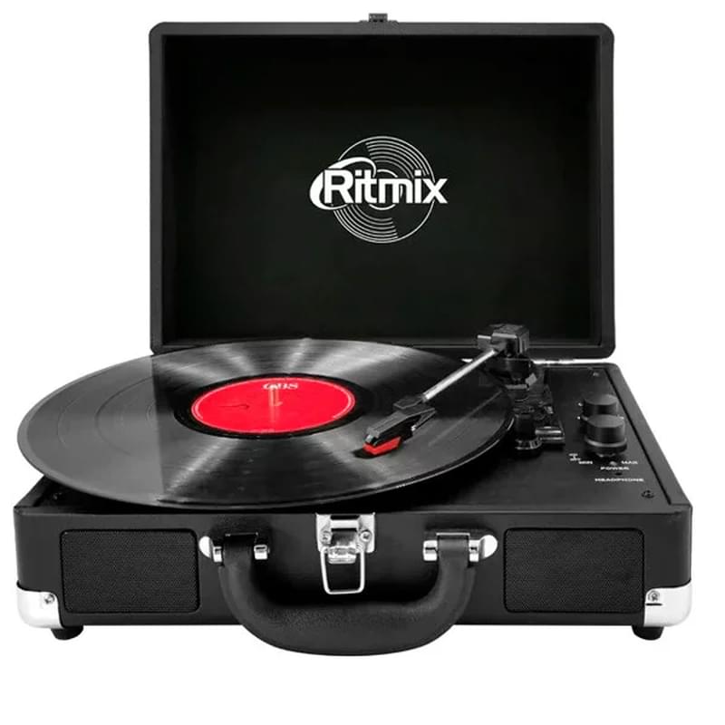 Виниловый проигрыватель Ritmix LP-120B черный AkC - фото #0, Technodom.kz