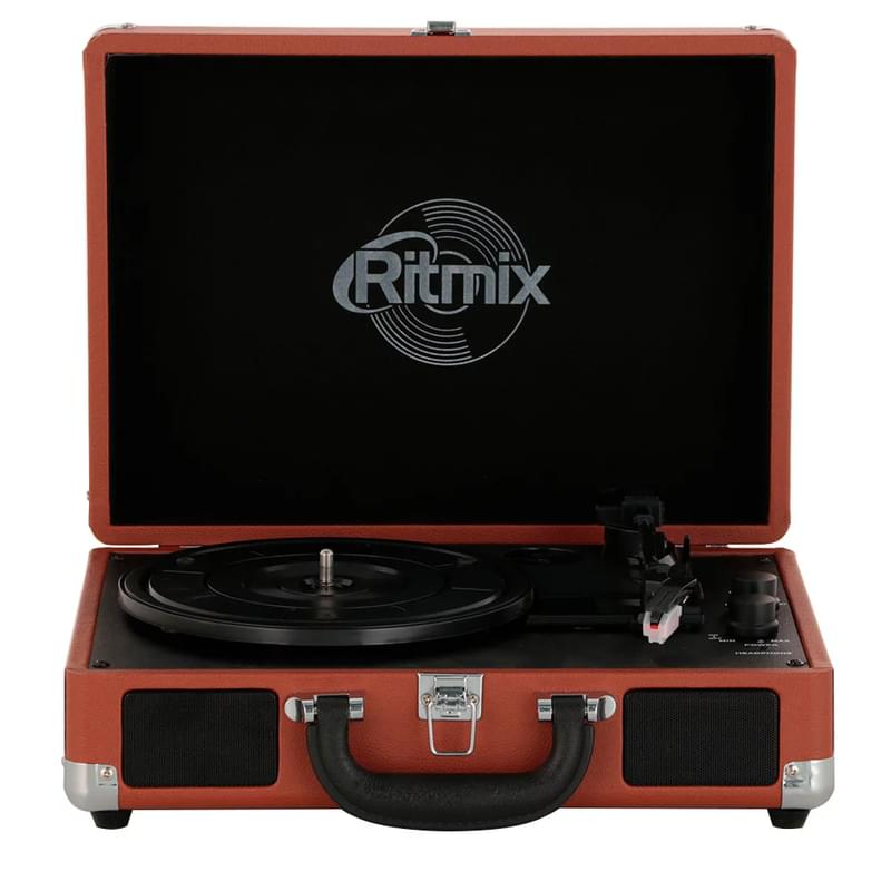 Виниловый проигрыватель Ritmix LP-160B коричневый AkC - фото #0, Technodom.kz