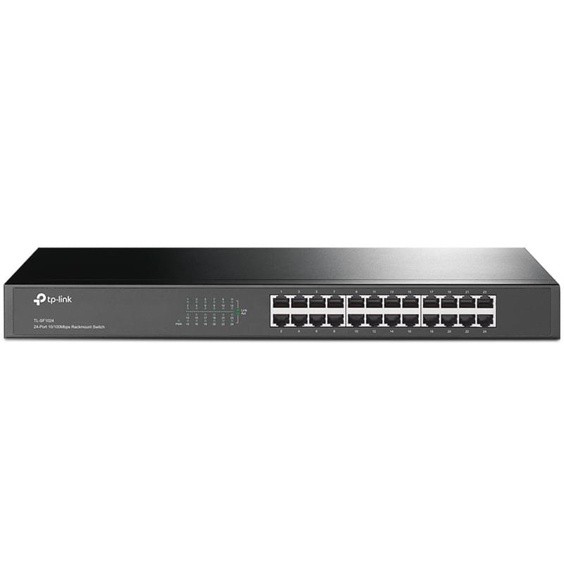 Стоечный коммутатор, TP-Link TL-SF1024, 24 портов, 10/100 Mbps (TL-SF1024) - фото #0, Technodom.kz