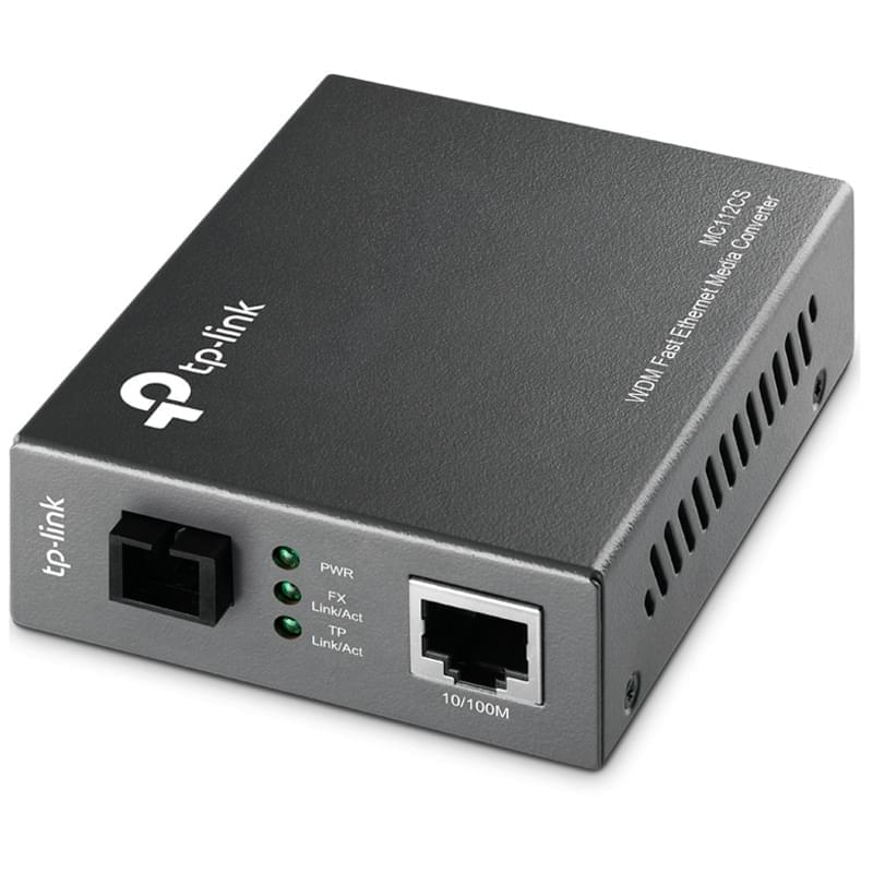 Медиаконвертер TP-Link MC112CS, 10/100 Mbps (MC112CS) - фото #0, Technodom.kz