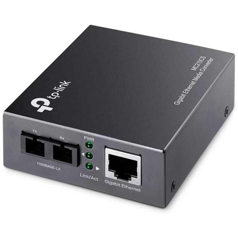 TP-Link MC210CS Медиаконвертеры, 10/100/1000 Mbps (MC210CS) - фото #0, Technodom.kz