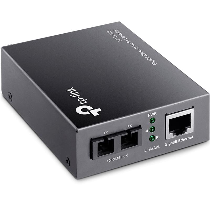 Медиаконвертер TP-Link MC210CS, 10/100/1000 Mbps (MC210CS) - фото #1, Technodom.kz