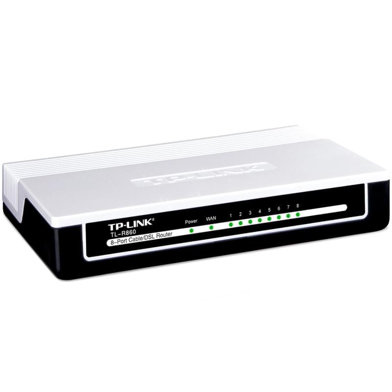 Проводной ADSL Модем, TP-Link TL-R860, 8 порта (TL-R860) - фото #0, Technodom.kz