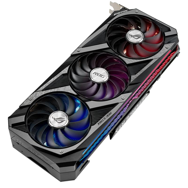 Видеокарта Asus ROG Strix RTX3070Ti OC 8GB 256bit/GDDR6X (2HDMI+3DP)(ROG-STRIX-RTX3070TI-O8G-GAMING) - фото #1, Technodom.kz