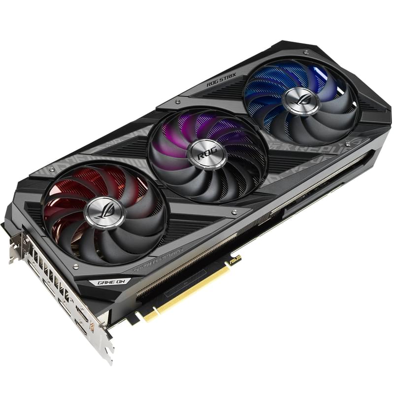 Видеокарта Asus ROG Strix RTX3070Ti OC 8GB 256bit/GDDR6X (2HDMI+3DP)(ROG-STRIX-RTX3070TI-O8G-GAMING) - фото #2, Technodom.kz