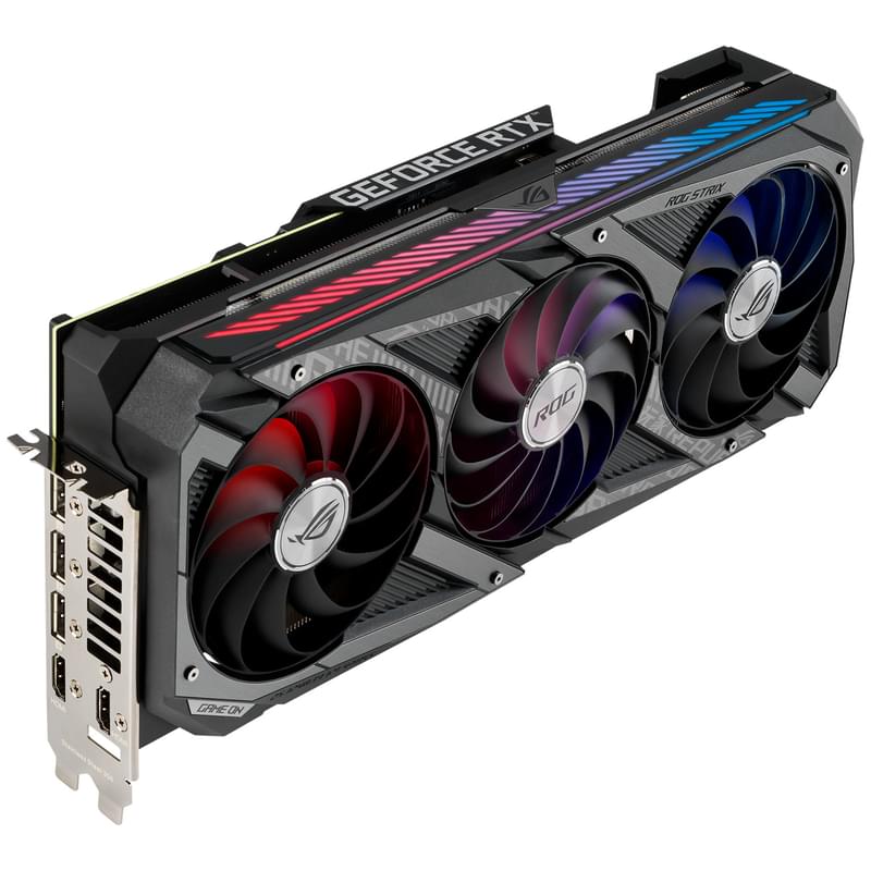 Видеокарта Asus ROG Strix RTX3070Ti OC 8GB 256bit/GDDR6X (2HDMI+3DP)(ROG-STRIX-RTX3070TI-O8G-GAMING) - фото #4, Technodom.kz