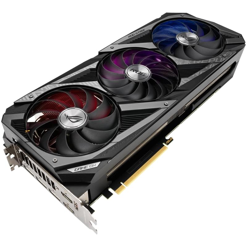 Видеокарта Asus ROG Strix RTX3070Ti OC 8GB 256bit/GDDR6X (2HDMI+3DP)(ROG-STRIX-RTX3070TI-O8G-GAMING) - фото #6, Technodom.kz