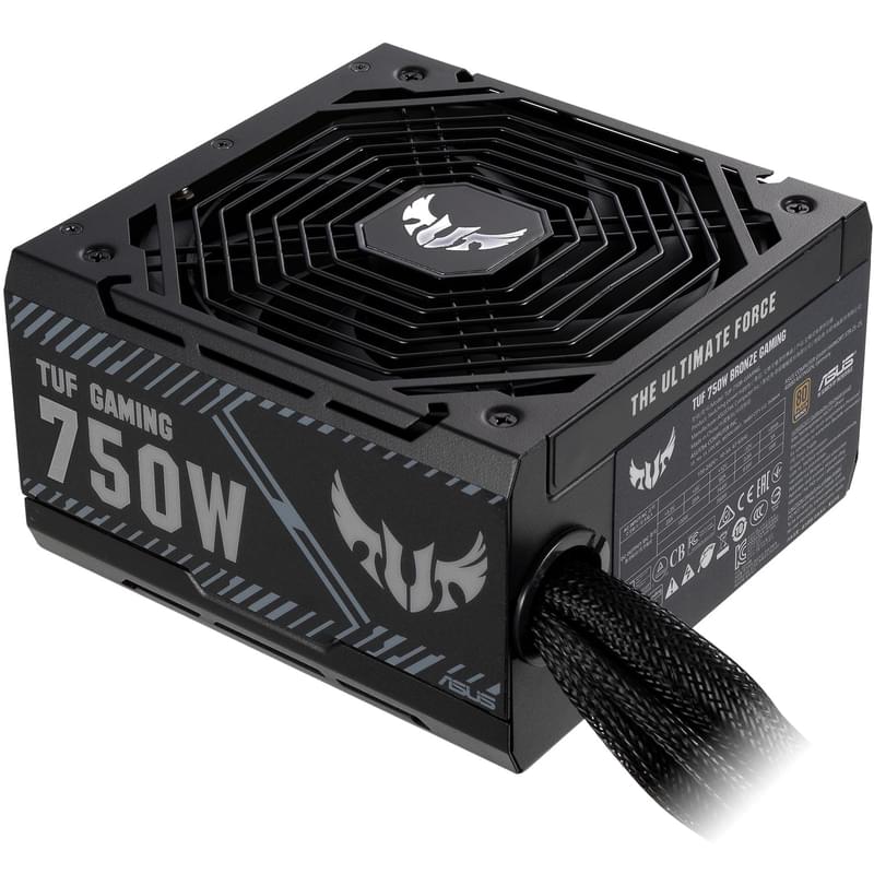 Блок питания 750W Asus TUF Gaming ATX 80 PLUS Bronze 4x6+2pin, 2x4+4pin (TUF-GAMING-750B) - фото #0, Technodom.kz
