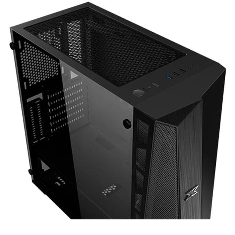 ПК корпус Xigmatek Cyclops FullTower, window, Black EATX (EN44290) - фото #4, Technodom.kz